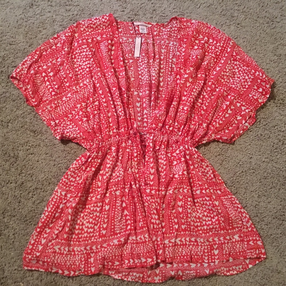 Victoria’s Secret Heart Kimono-One Size